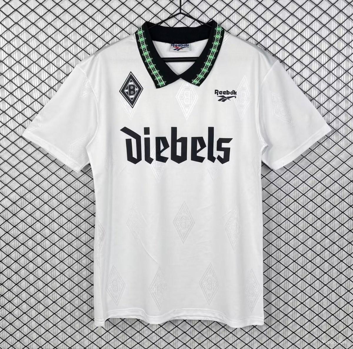 Camiseta de fútbol Borussia M'gladbach 1995/96 LOCAL MANGA CORTA VERSION FAN